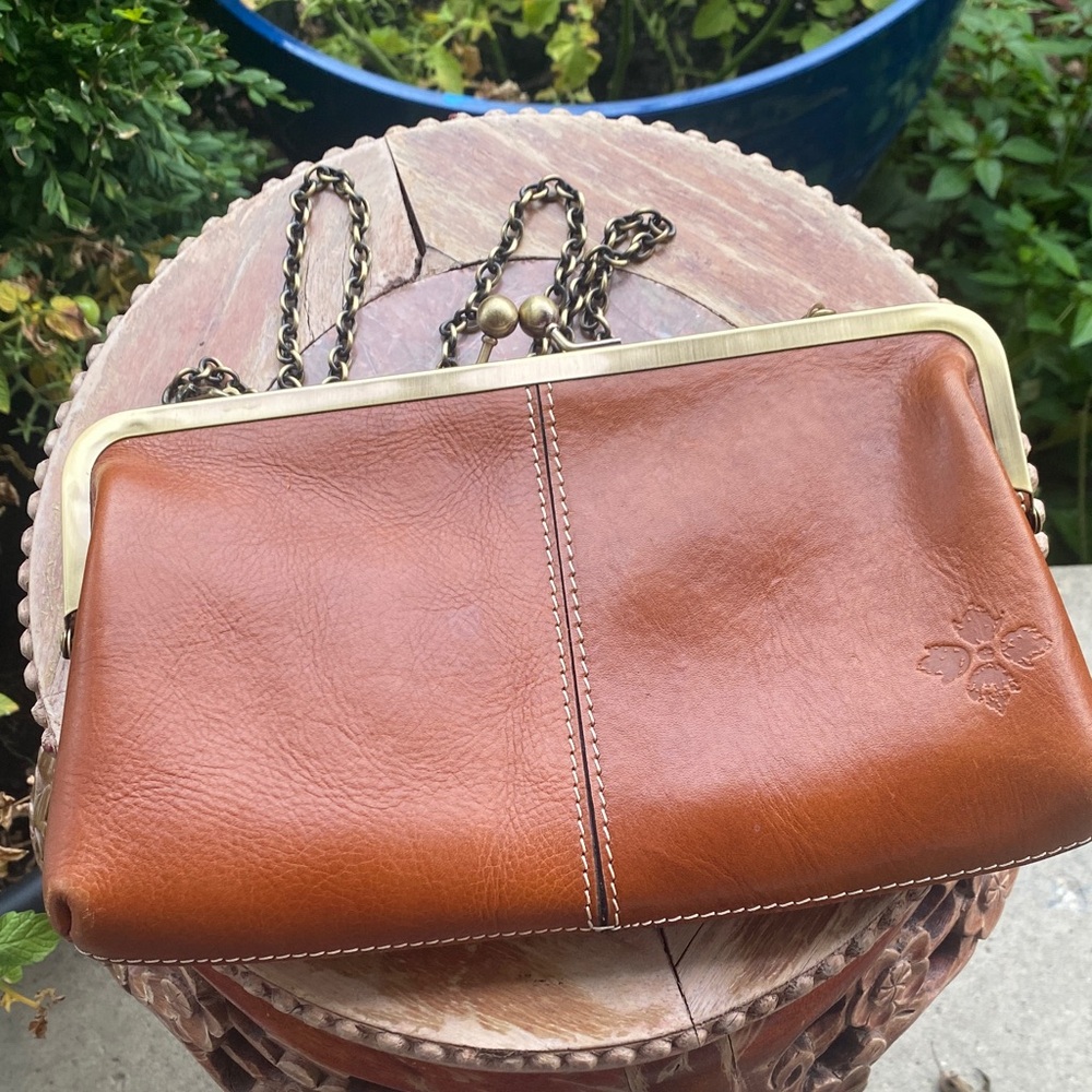 🤎💛Patricia Nash Brown Leather Wallet/clutch. Amazing